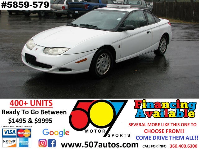 2001 Saturn S-Series 3 Dr SC1 Coupe