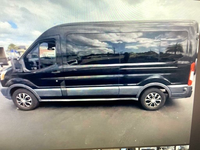 2015 Ford Transit Passenger 350 XL Medium Roof LWB RWD with Sliding Passenger-Side Door