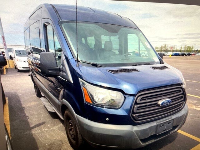 2015 Ford Transit Passenger 350 XL Medium Roof LWB RWD with Sliding Passenger-Side Door