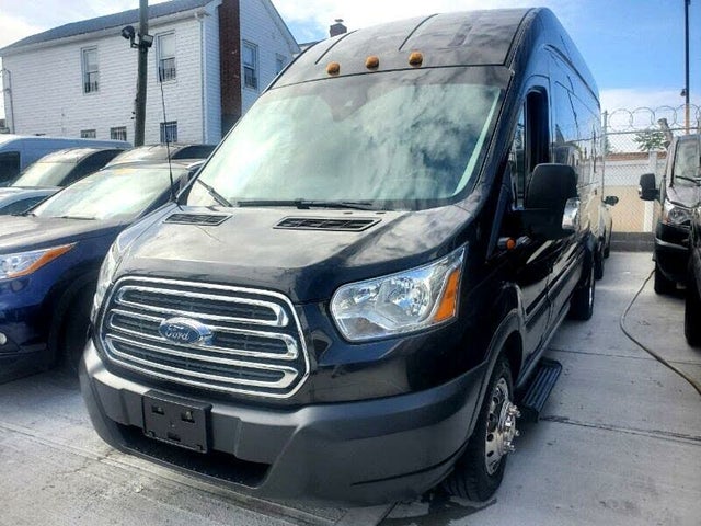 2015 Ford Transit Passenger 350 HD XL Extended High Roof LWB DRW RWD with Sliding Passenger-Side Door