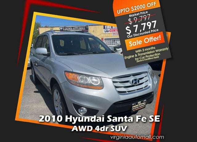 2010 Hyundai Santa Fe 3.5L SE AWD