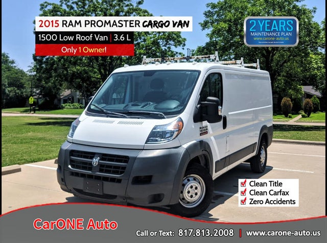 2015 RAM ProMaster 1500 136 Low Roof Cargo Van