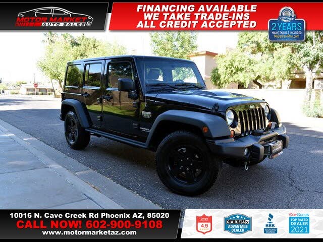 Used 2012 Jeep Wrangler for Sale in Phoenix, AZ (with Photos) - CarGurus