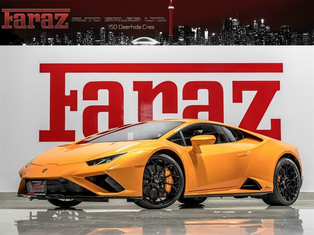 LP 610-4 EVO Coupe RWD and other 2022 Lamborghini Huracan Trims for