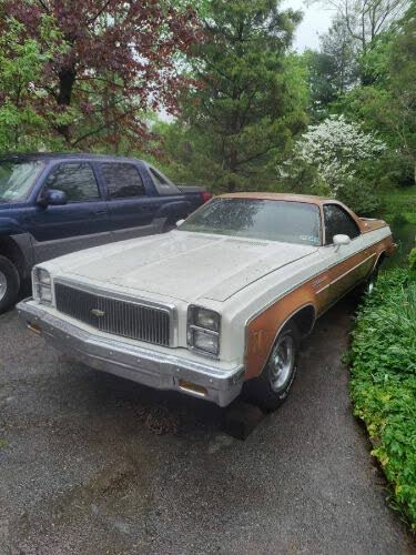 White 1977 Chevrolet El Camino, Image 0