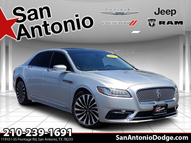 Used 2017 Lincoln Continental Black Label FWD for Sale (with ...