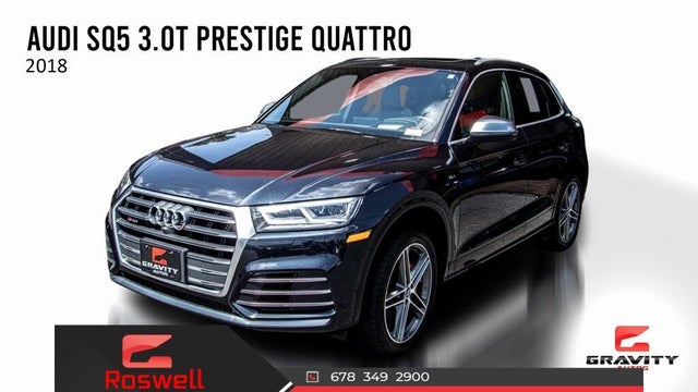2018 Audi SQ5 3.0T quattro Prestige AWD