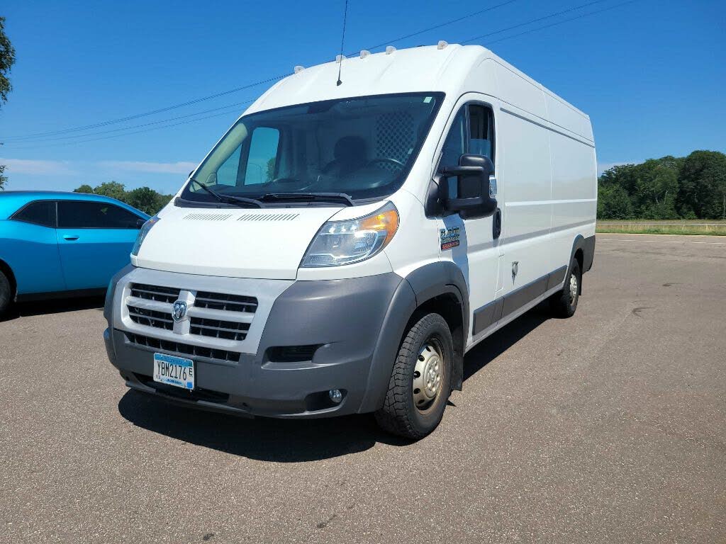 Used RAM ProMaster 3500 159 High Roof Extended Cargo Van For Sale (with ...