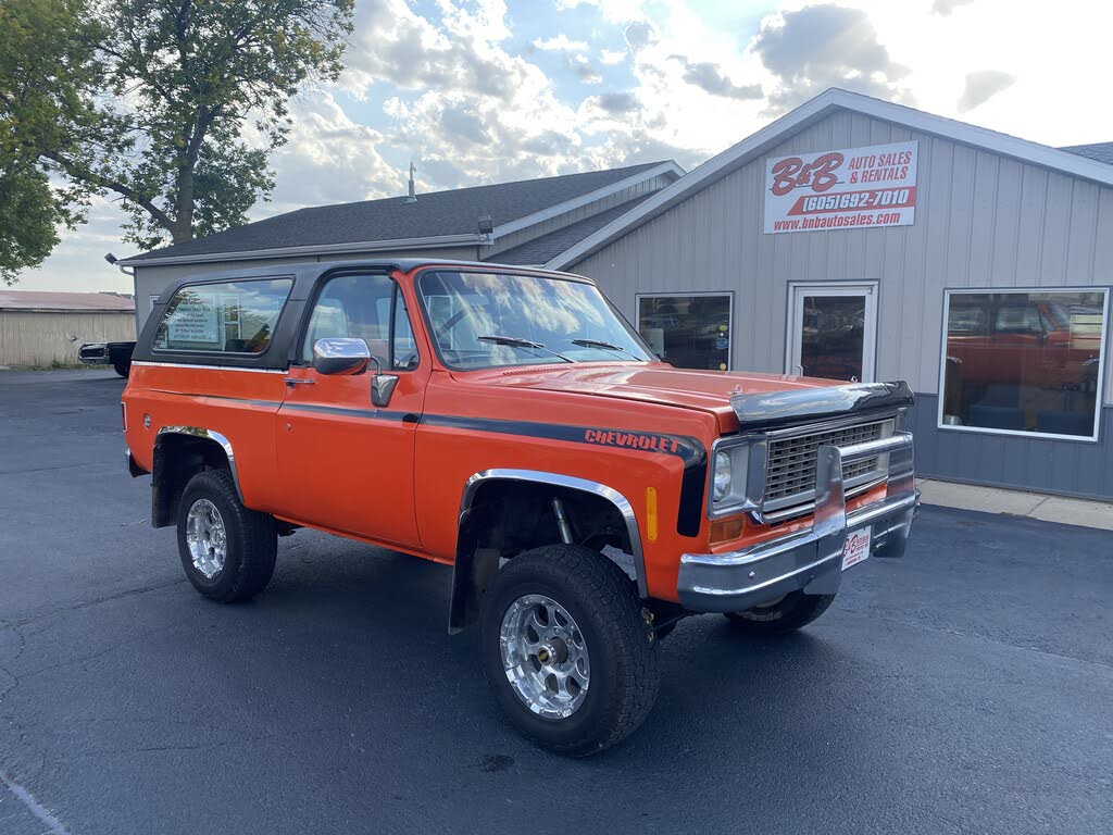 1975 75 CHEVY BLAZER Parking Sign 