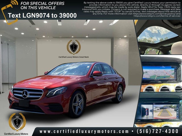 Used 2017 Mercedes-Benz E-Class E 400 for Sale (with Photos ...