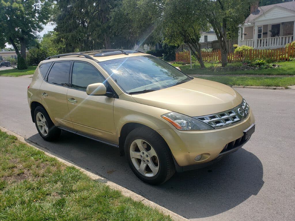 gold nissan murano