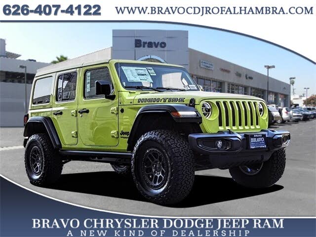 2022 Edition Unlimited High Tide 4wd Jeep Wrangler For Sale In Los