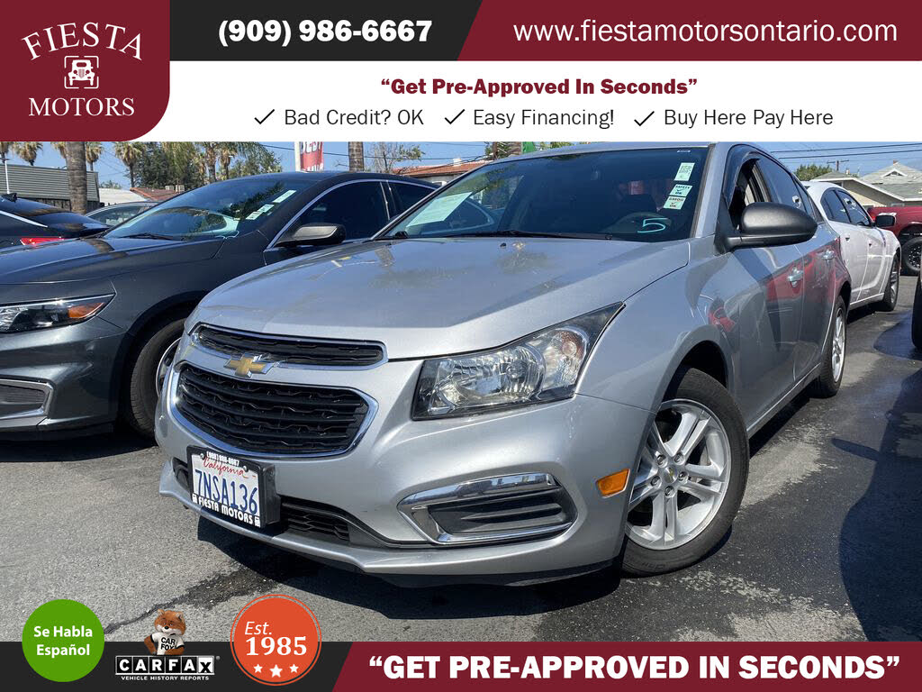 Used 2016 Chevrolet Cruze Limited LT Near Philadelphia, PA Cherry