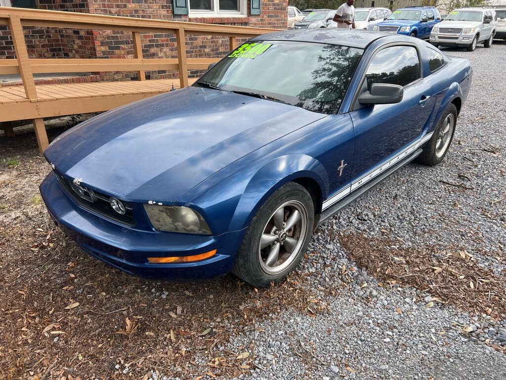 2022 blue mustang v6