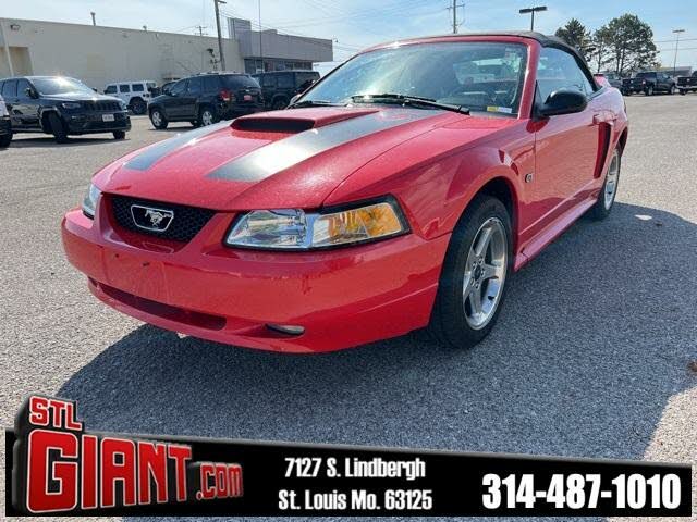 2000 mustang gt convertible weight