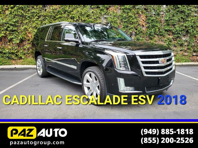 2018 Cadillac Escalade ESV Luxury 4WD