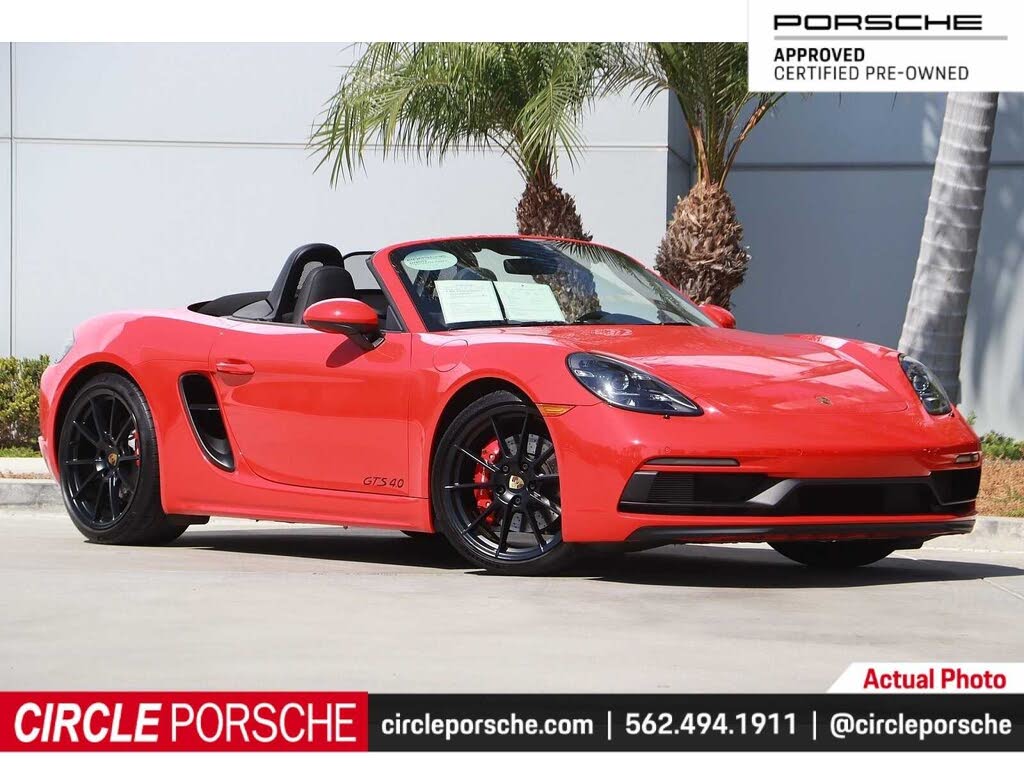 Used 21 Porsche 718 Boxster Gts 4 0 Rwd For Sale With Photos Cargurus