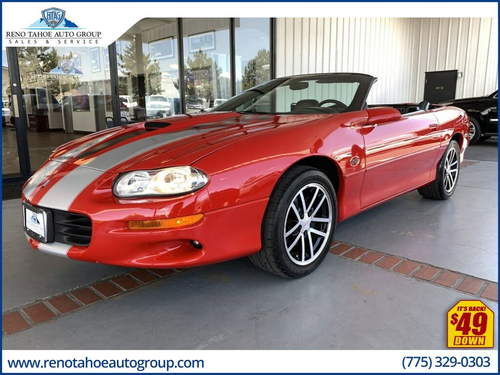 Los 50 mejores 2002 Chevrolet Camaro en venta, ahorros desde $3,189