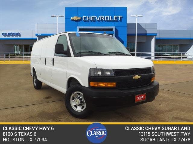 2020 chevrolet express 2500 work van mpg