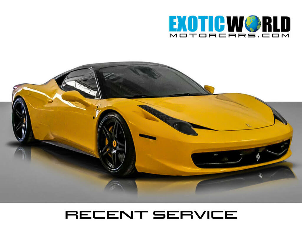 ferrari 458 wallpaper yellow