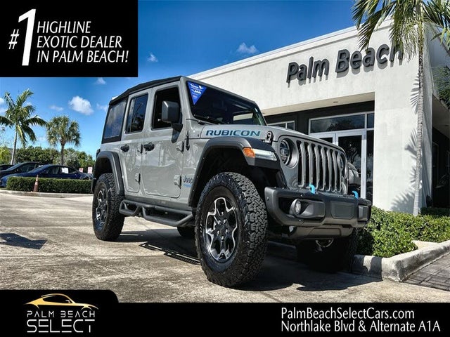 Used Jeep Wrangler Unlimited 4xe for Sale in West Palm Beach, FL - CarGurus