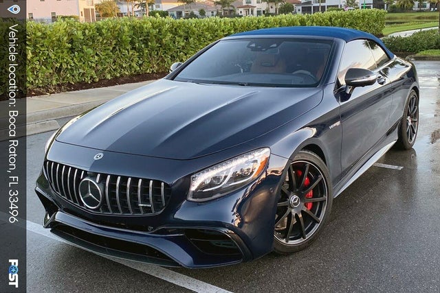 2019 Mercedes-Benz S-Class Coupe S 63 AMG 4MATIC Cabriolet AWD