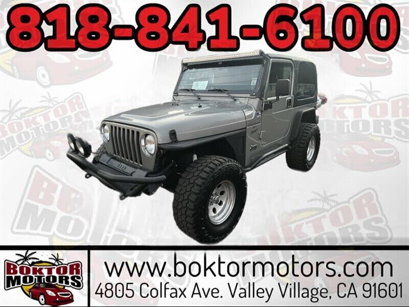 Used 2001 Jeep Wrangler for Sale in Los Angeles, CA (with Photos) - CarGurus