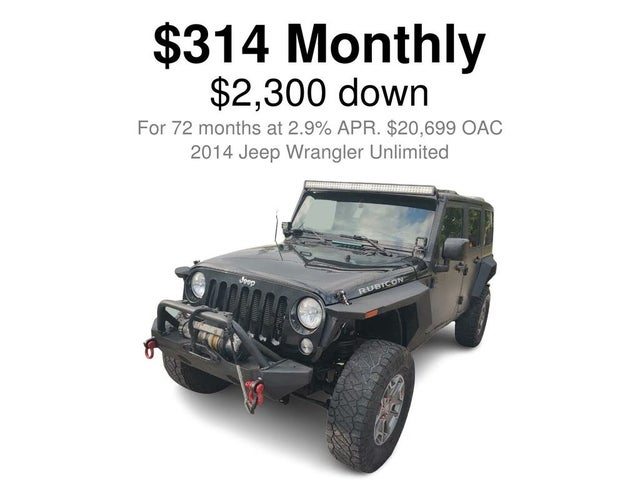 2014 Jeep Wrangler Unlimited Rubicon X 4WD