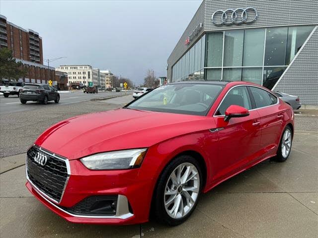 audi a5 red 2022