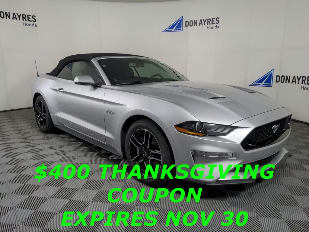 Used 2018 Ford Mustang GT Premium Convertible RWD for Sale ...