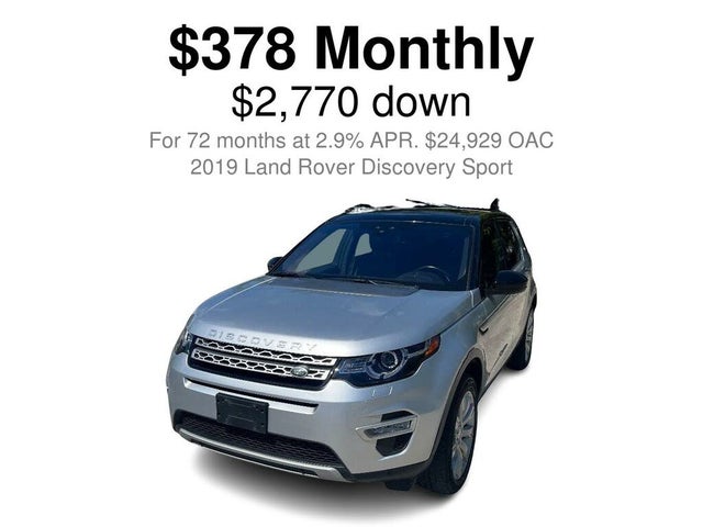 2019 Land Rover Discovery Sport HSE Luxury AWD