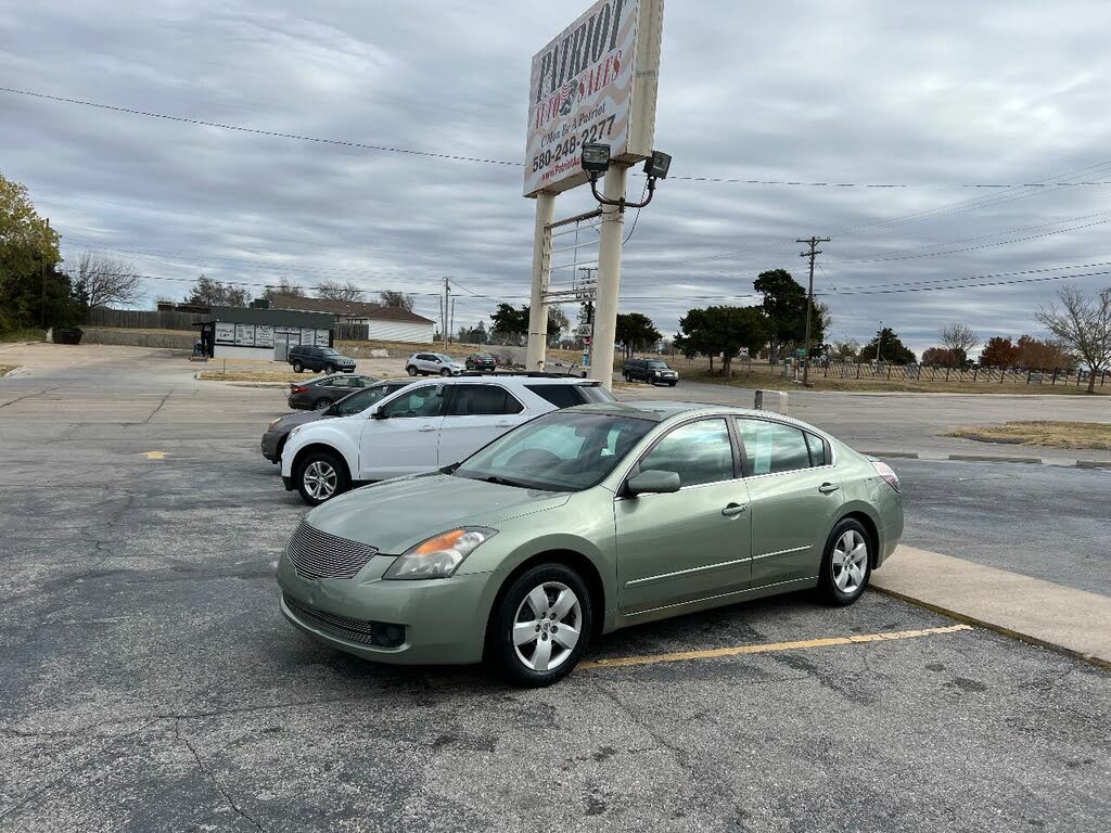 2007 nissan altima green