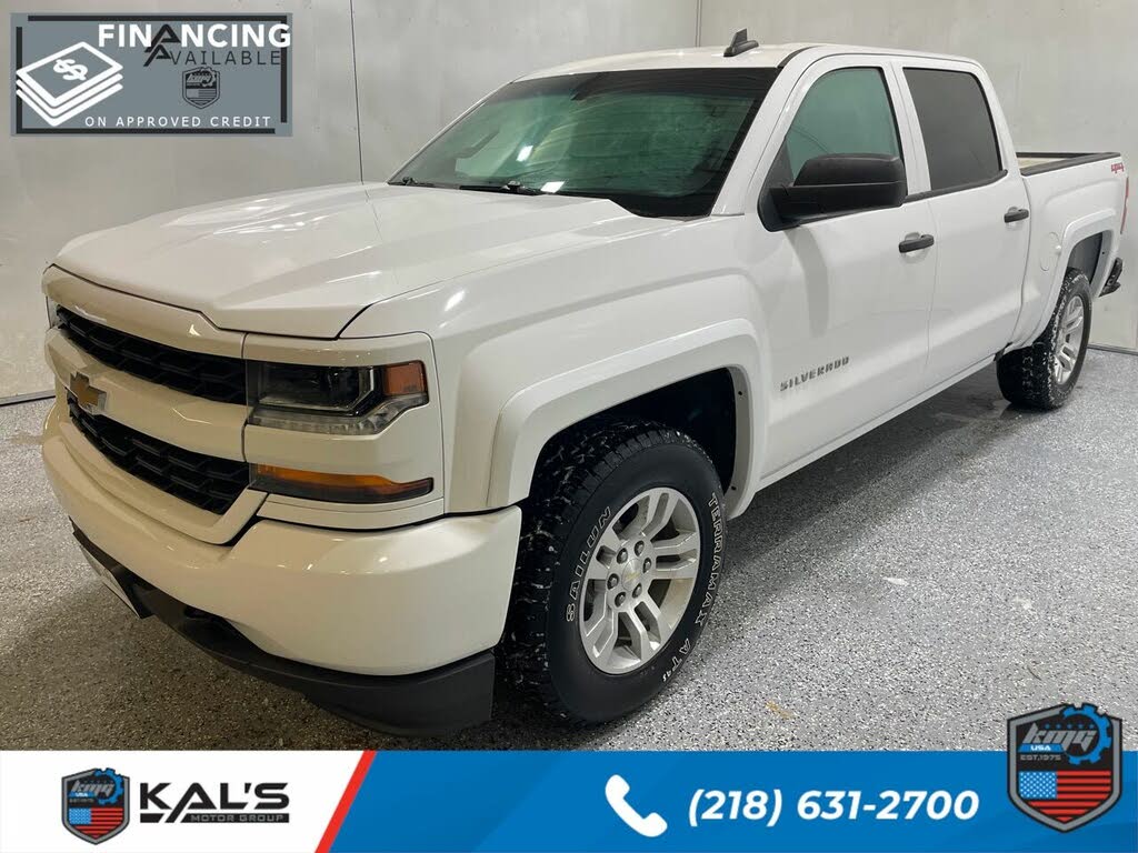 2018 Chevrolet Silverado 1500 Custom Crew Cab 4WD