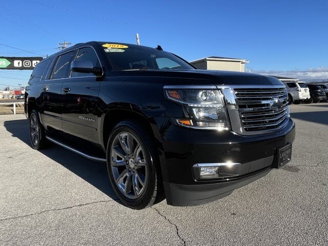 jacked up chevy suburban