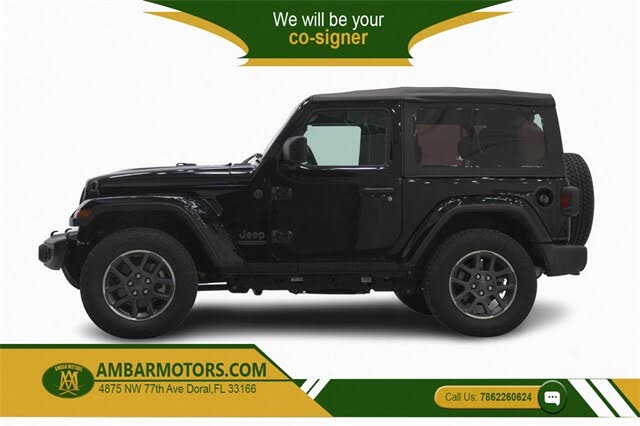 2021-Edition 80th Anniversary Edition 4WD (Jeep Wrangler) for Sale in  Florida - CarGurus