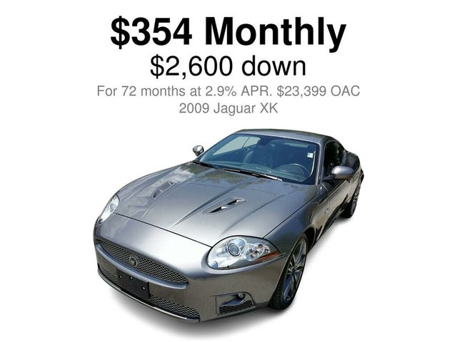 2009 Jaguar XK-Series XK Portfolio Coupe RWD