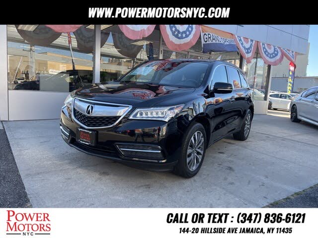 2016 Acura MDX SH-AWD with Technology, Entertainment, and AcuraWatch Plus Package