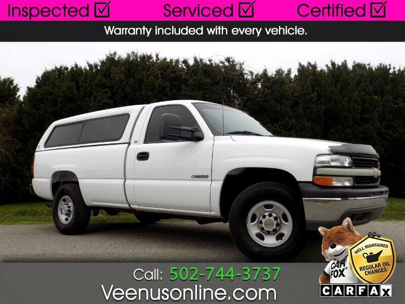 Los 50 mejores 2000 Chevrolet Silverado 2500 en venta, ahorros desde $3,394