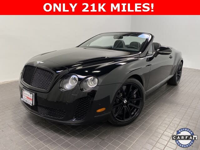 2011 Bentley Continental Supersports Convertible AWD
