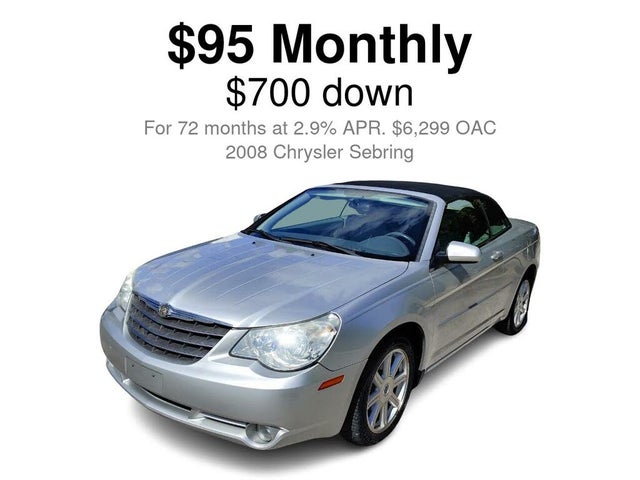 2008 Chrysler Sebring Touring Convertible FWD