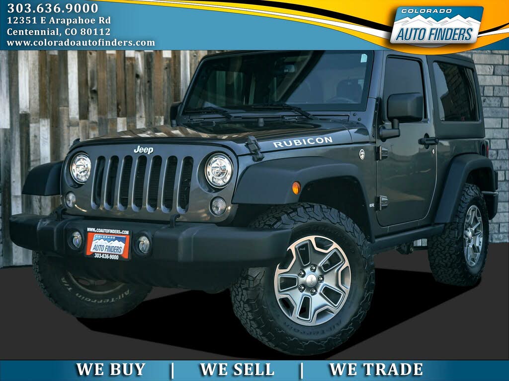 Rubicon 4WD and other Jeep Wrangler Trims for Sale, Castle Rock, CO -  CarGurus