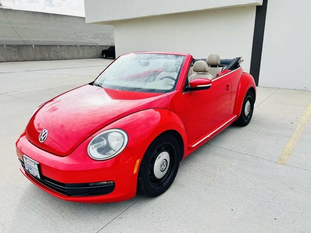 2015 Volkswagen Beetle 1.8T Convertible with Sound, Navigation, and Rearview Camera