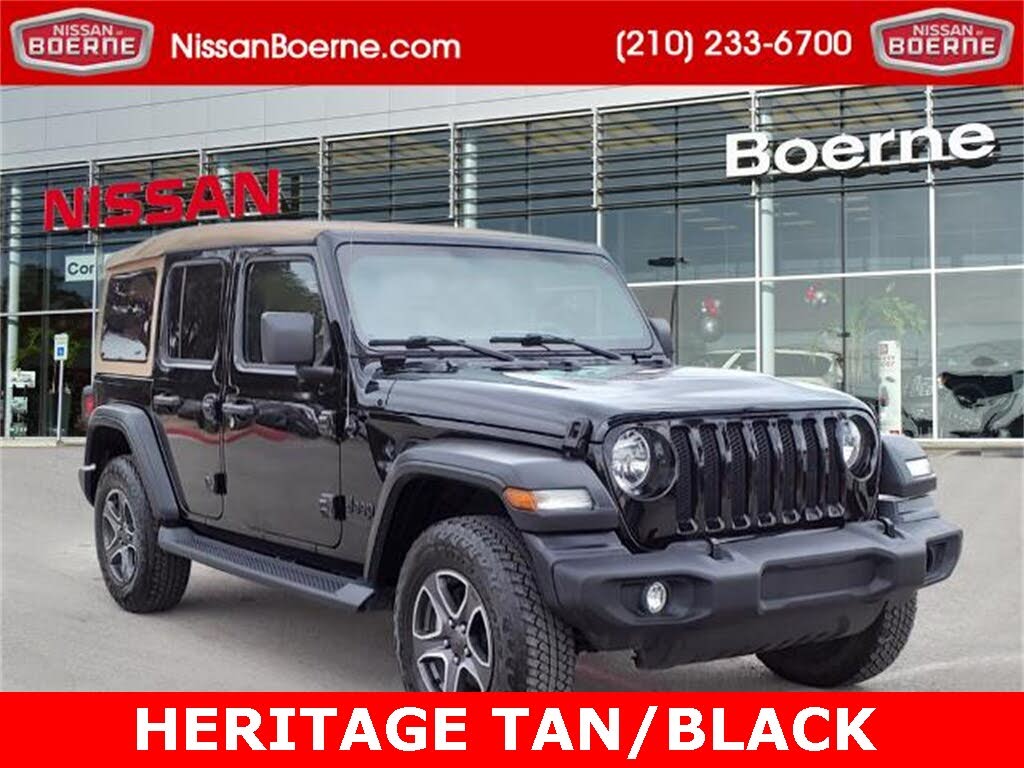 Used Jeep Wrangler Black and Tan 4WD for Sale (with Photos) - CarGurus