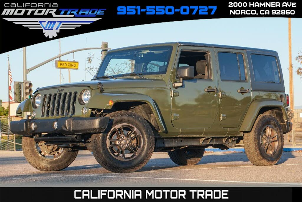 50 Best Jeep Wrangler Unlimited Sahara 75th Anniversary for Sale, Savings  from $2,462