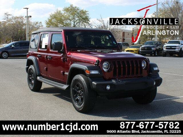 Used 2020 Jeep Wrangler for Sale in Jacksonville, FL (with Photos) -  CarGurus