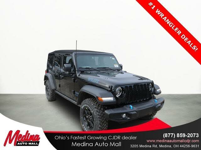New Jeep Wrangler Unlimited 4xe for Sale in Cleveland, OH - CarGurus
