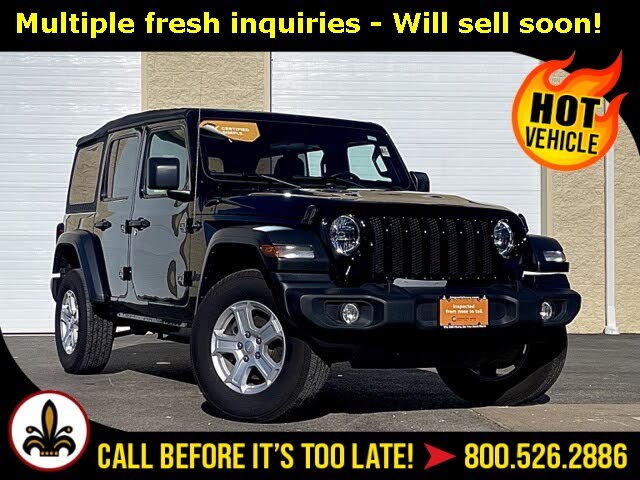 Certified Pre-owned (CPO) 2022 Jeep Wrangler for Sale - CarGurus