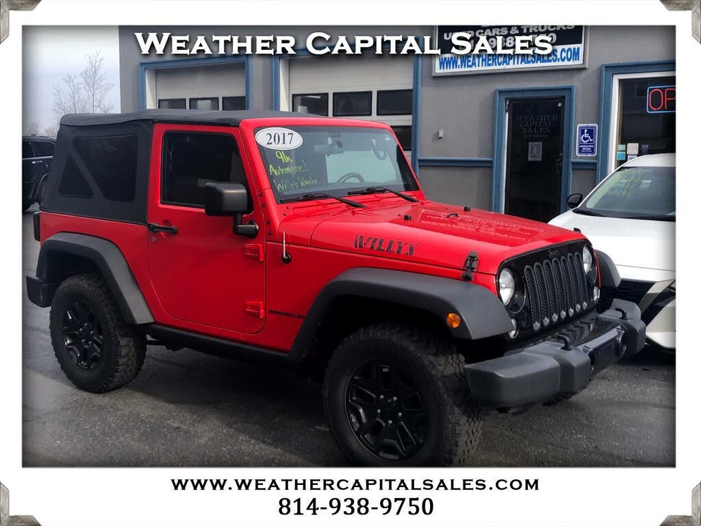 Used Jeep Wrangler Willys Wheeler 4WD for Sale (with Photos) - CarGurus
