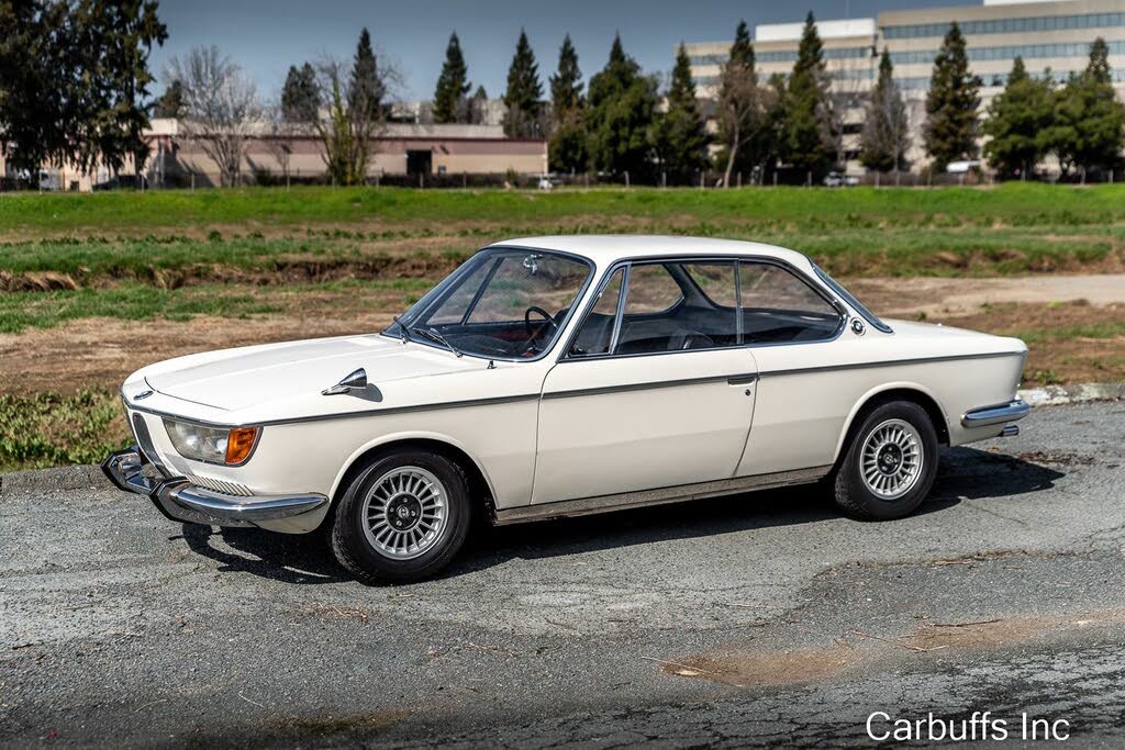 White 1966 BMW  CS Coupe