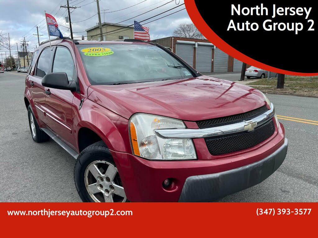 red 2005 chevy equinox